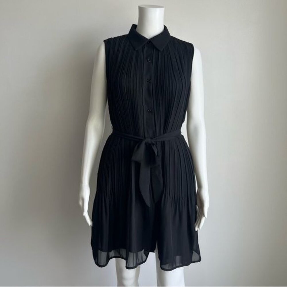 Joie Black Pleated Dress
